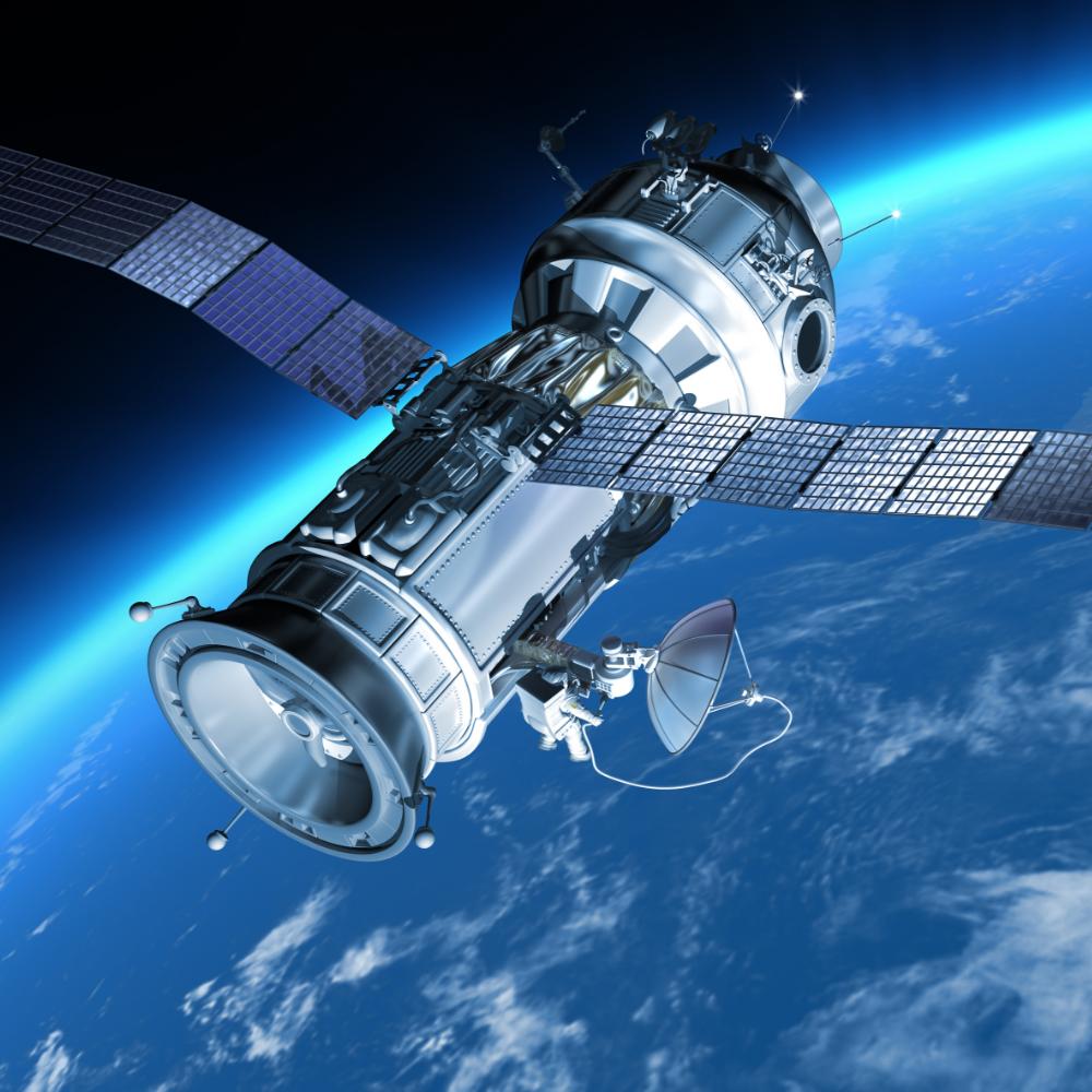 Space satellite demonstrating By Light's C5ISR capabilities